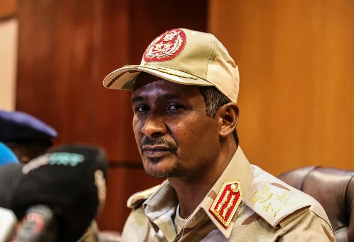 Sudan court sentences RSF chief Hemedti to death over governor's assassination
