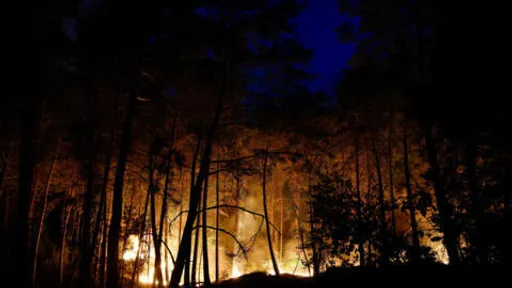 France: les incendies touchent la région parisienne