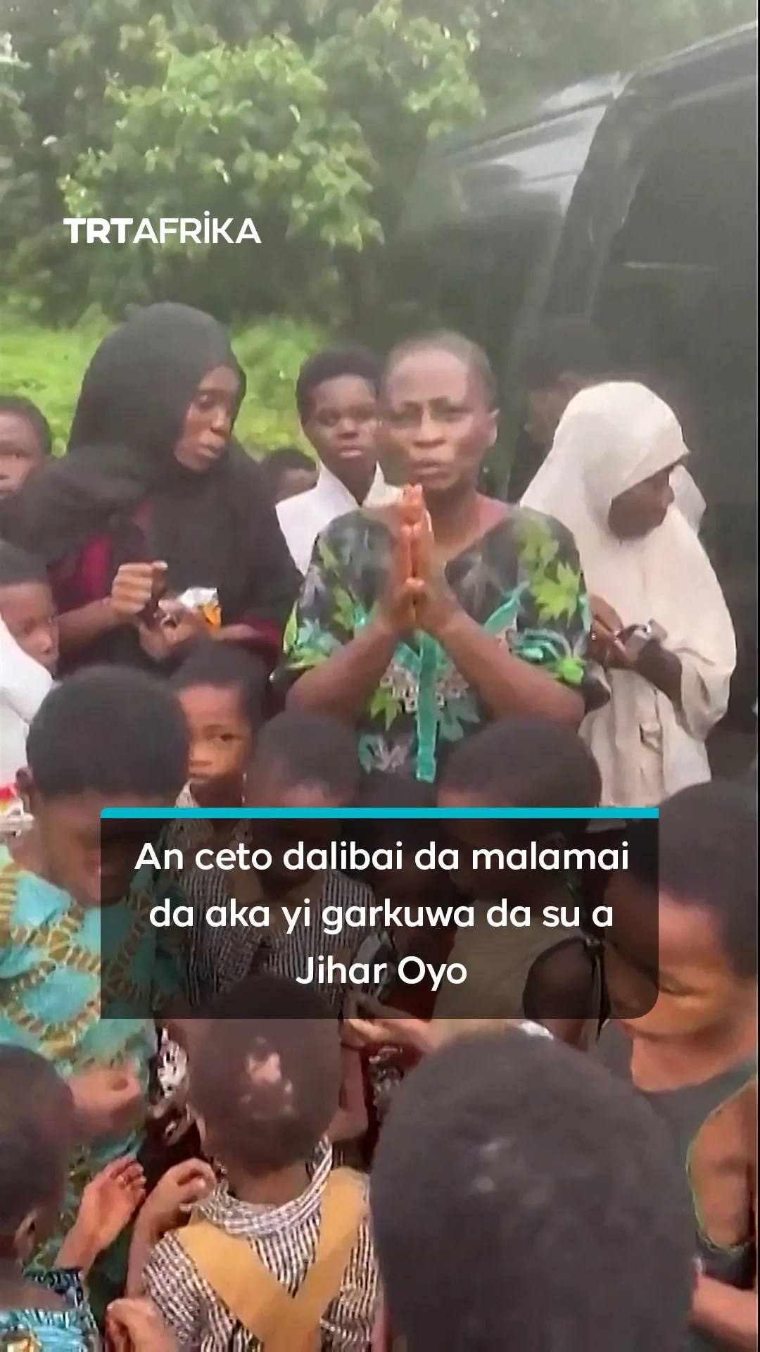 An ceto dalibai da malamai da aka yi garkuwa da su a jihar Oyo