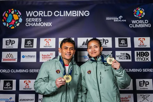 Atlet panjat tebing Indonesia raih dua emas dan satu perak di World Climbing Series Chamonix