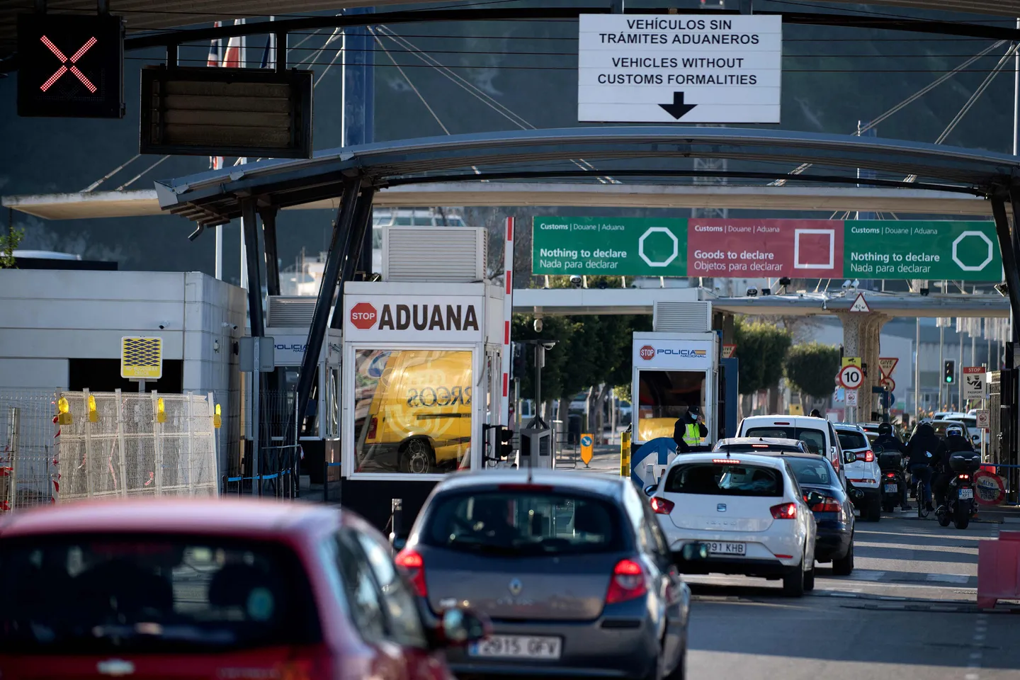 Frontiera dintre Spania și Gibraltar a rămas doar în istorie