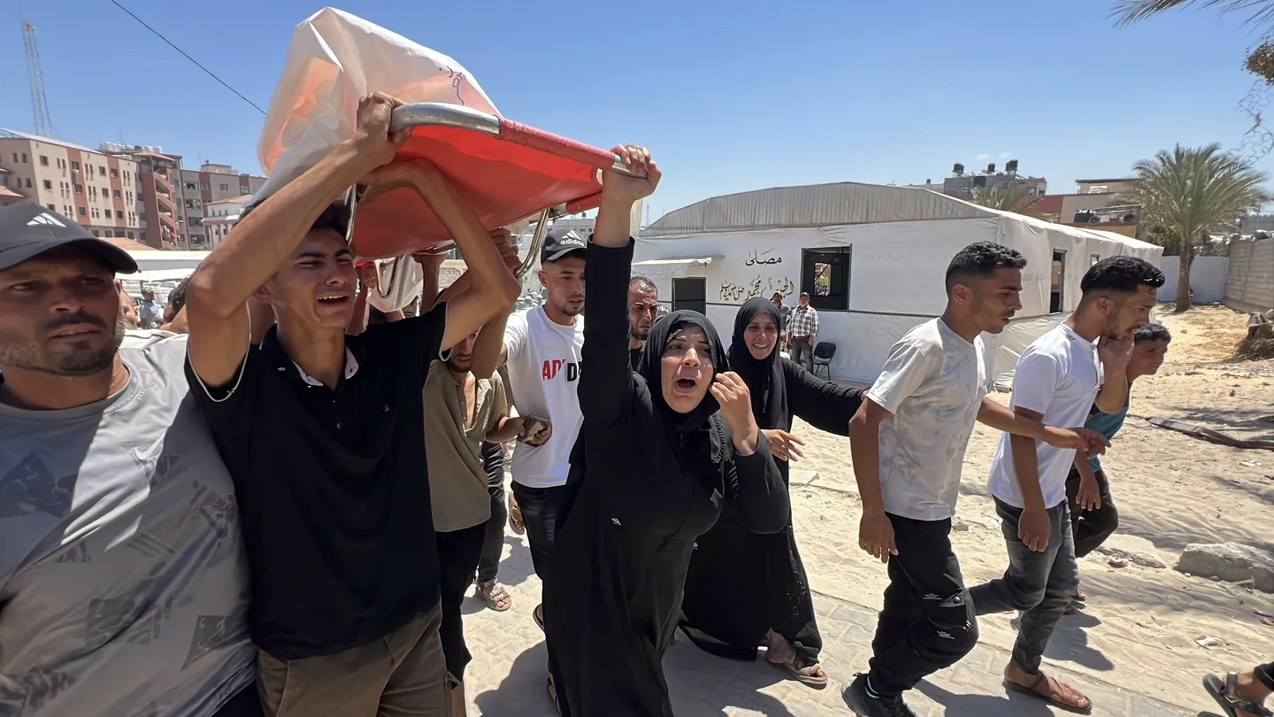 Israeli attacks kill multiple police officers, including chief, in Gaza