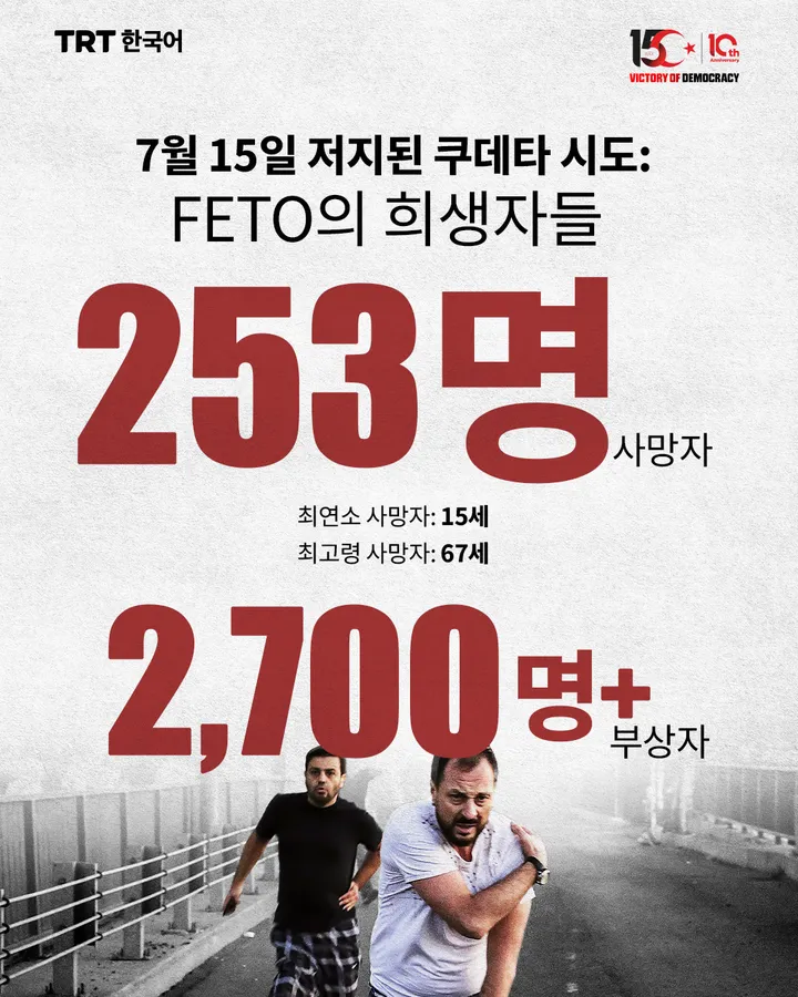 7월 15일 저지된 쿠데타 시도: FETO의 희생자들