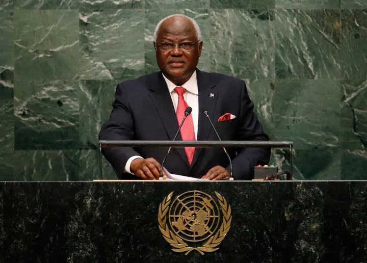 Sierra Leone drops treason charges against ex-president Ernest Koroma