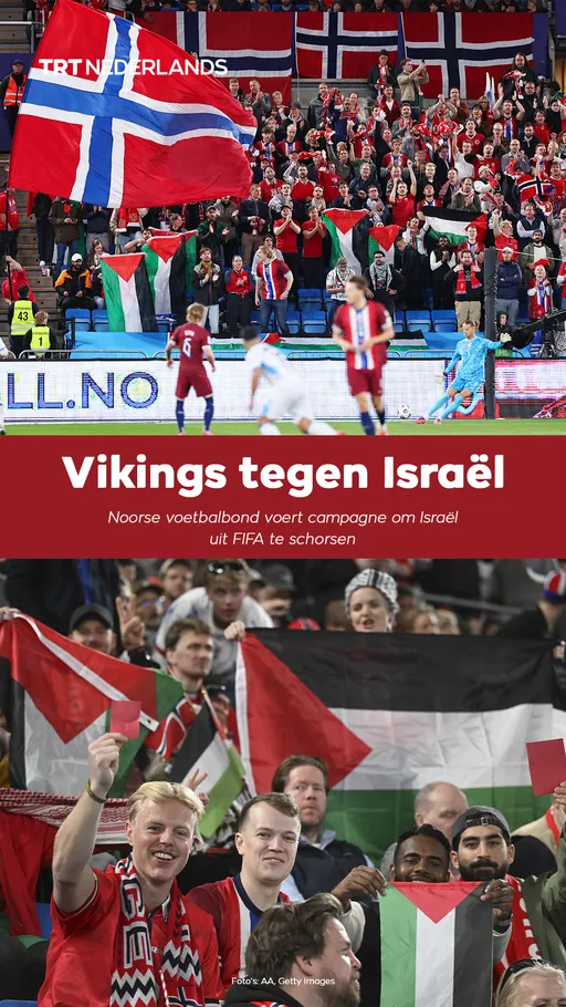 Noorse voetbalbond voert campagne om Israël uit FIFA te schorsen