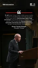 10 tahun setelah kudeta gagal, Erdogan: Türkiye kini lebih kuat dan bersatu