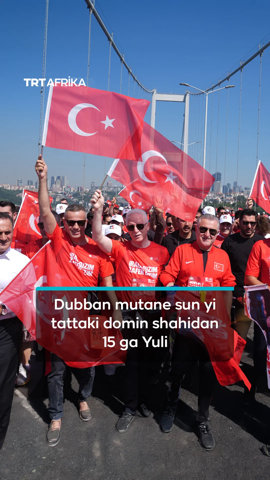Dubban mutane sun yi tattaki domin shahidan 15 ga Yuli