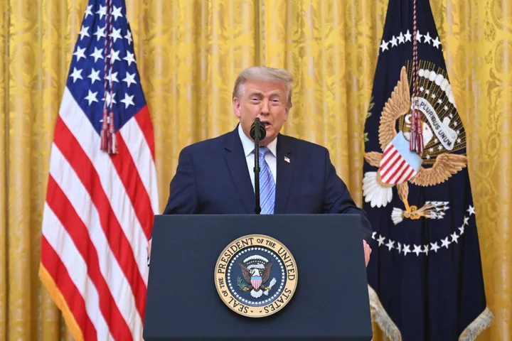 Trump accuses China of 'largest compromise' of 2020 US election data