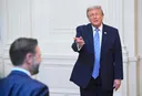 Trump asks donors to back Vance as next US president: report