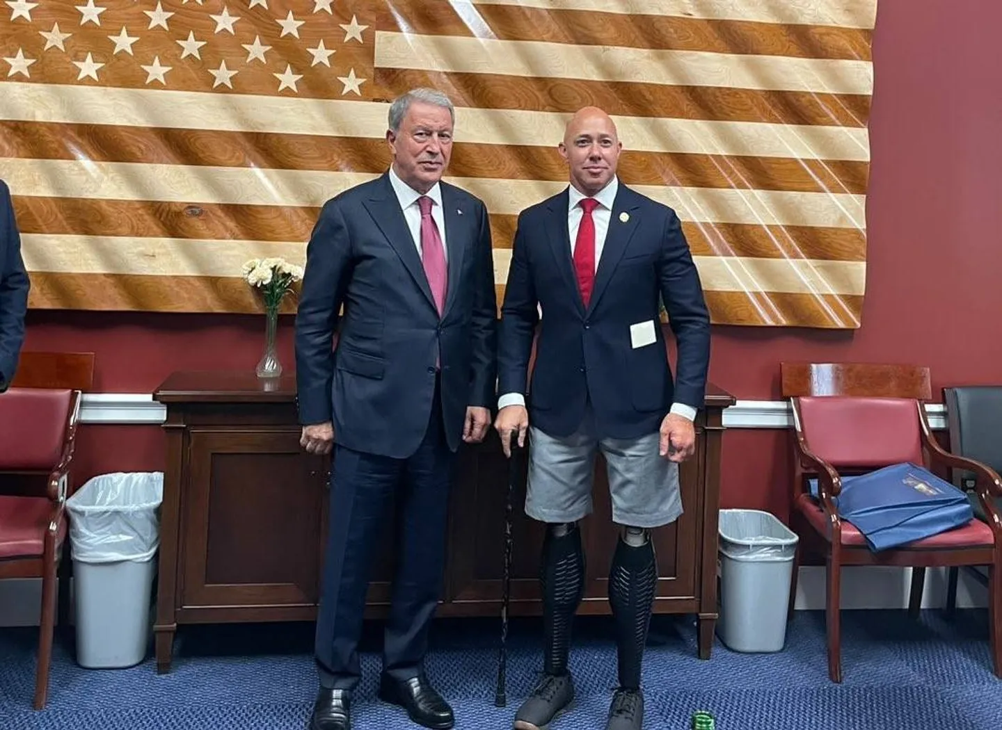 أقار يبحث مع مسؤولين بالكونغرس الأمريكي التعاون الدفاعي وبرنامج F-35