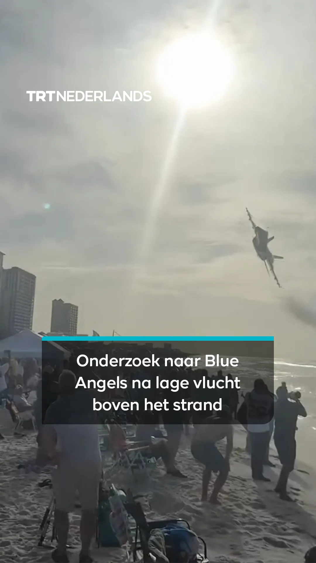 Onderzoek naar Blue Angels na lage vlucht boven het strand