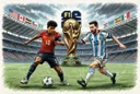 Youthful Spain face battle-hardened Argentina in 2026 World Cup final