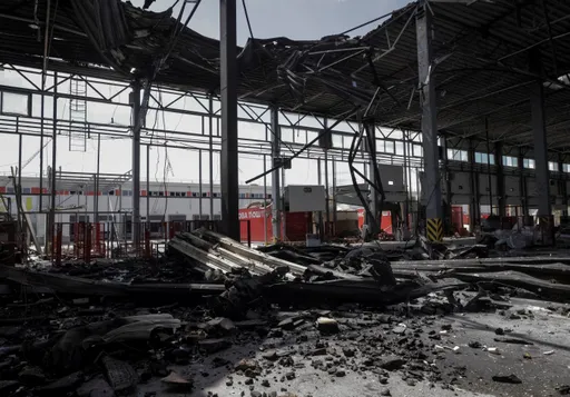 Russian strike kills, wounds dozens in Kharkiv, officials say