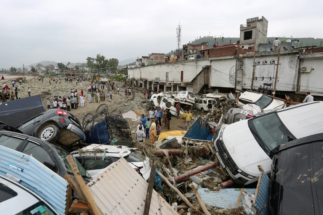 Deadly flash floods, landslides hit Indian-administered Kashmir