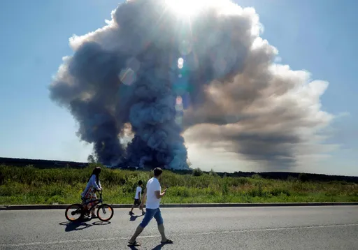 Ukraine targets Moscow region in mass drone attack, oil depot reportedly hit