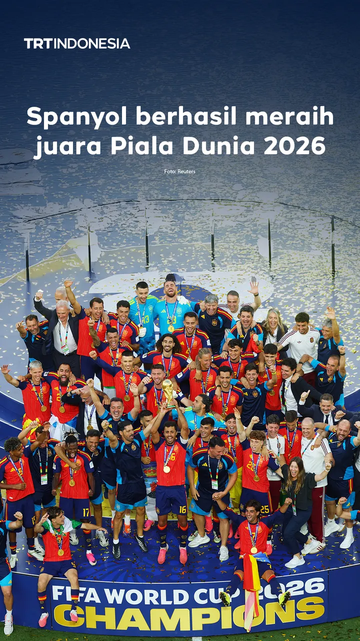 Spanyol berhasil meraih juara Piala Dunia 2026