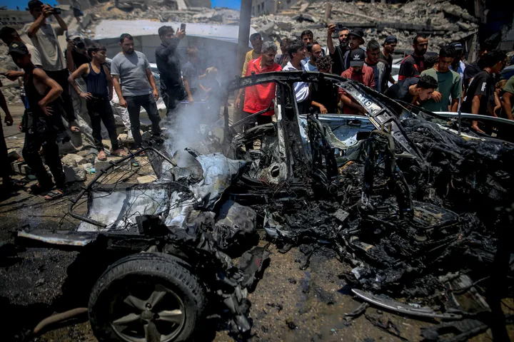 Israel kills five Palestinians across Gaza, including father and daughter in shelter