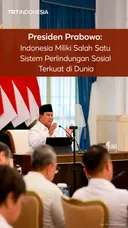 Presiden Prabowo: Indonesia miliki salah satu sistem perlindungan sosial terkuat di dunia