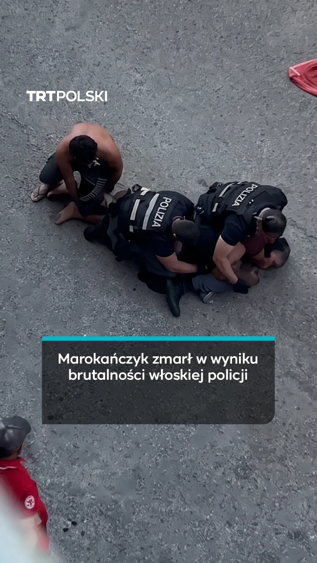 Marokańczyk zmarł w wyniku brutalności włoskiej policji