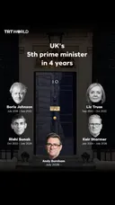 UK's 5th prime minister in 4 years