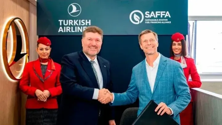 Turkish Airlines i bashkohet Fondit SAFFA për ta përshpejtuar prodhimin e karburantit