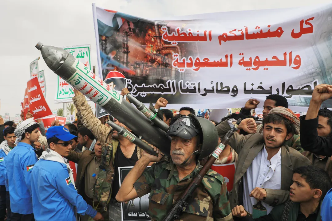 Houthis says 6 ships turned back as maritime blockade on Saudi Arabia takes effect