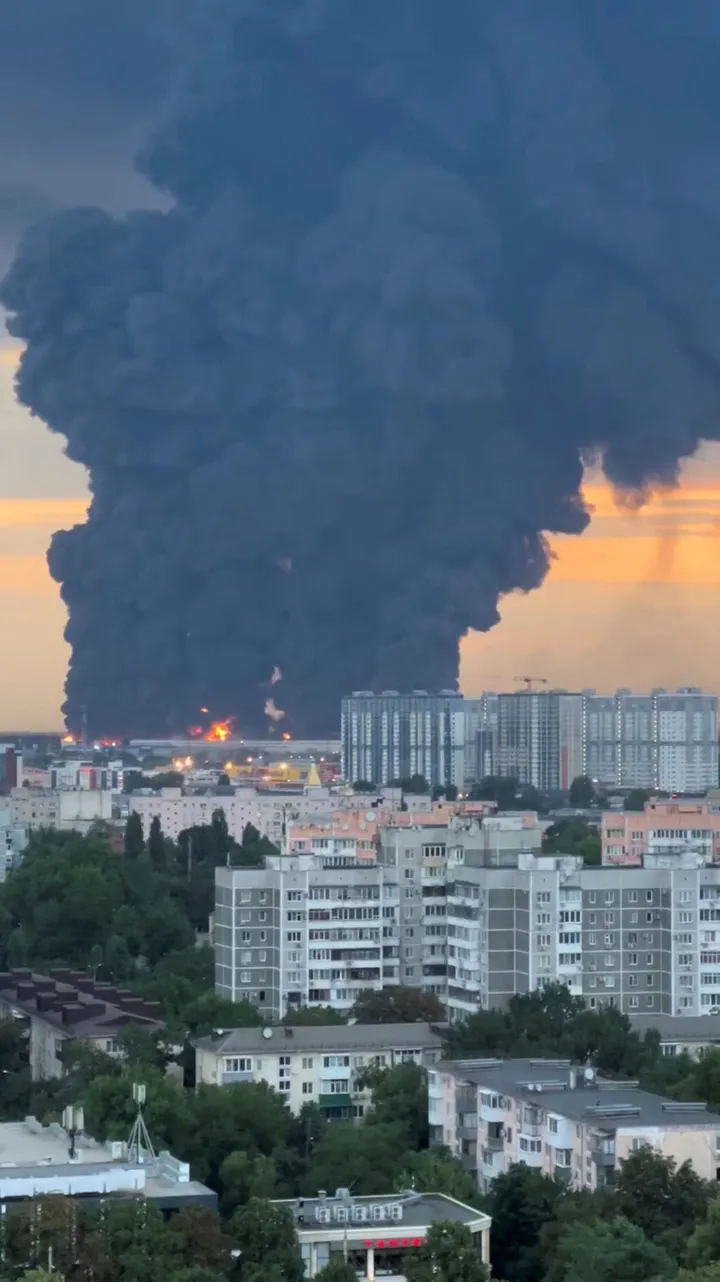 Ukrainian drones strike Russian warehouse near Saint Petersburg: officials