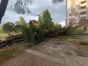 Петнаесет лица повредени во невремето во Скопје, оштетени 117 возила и 35 покриви
