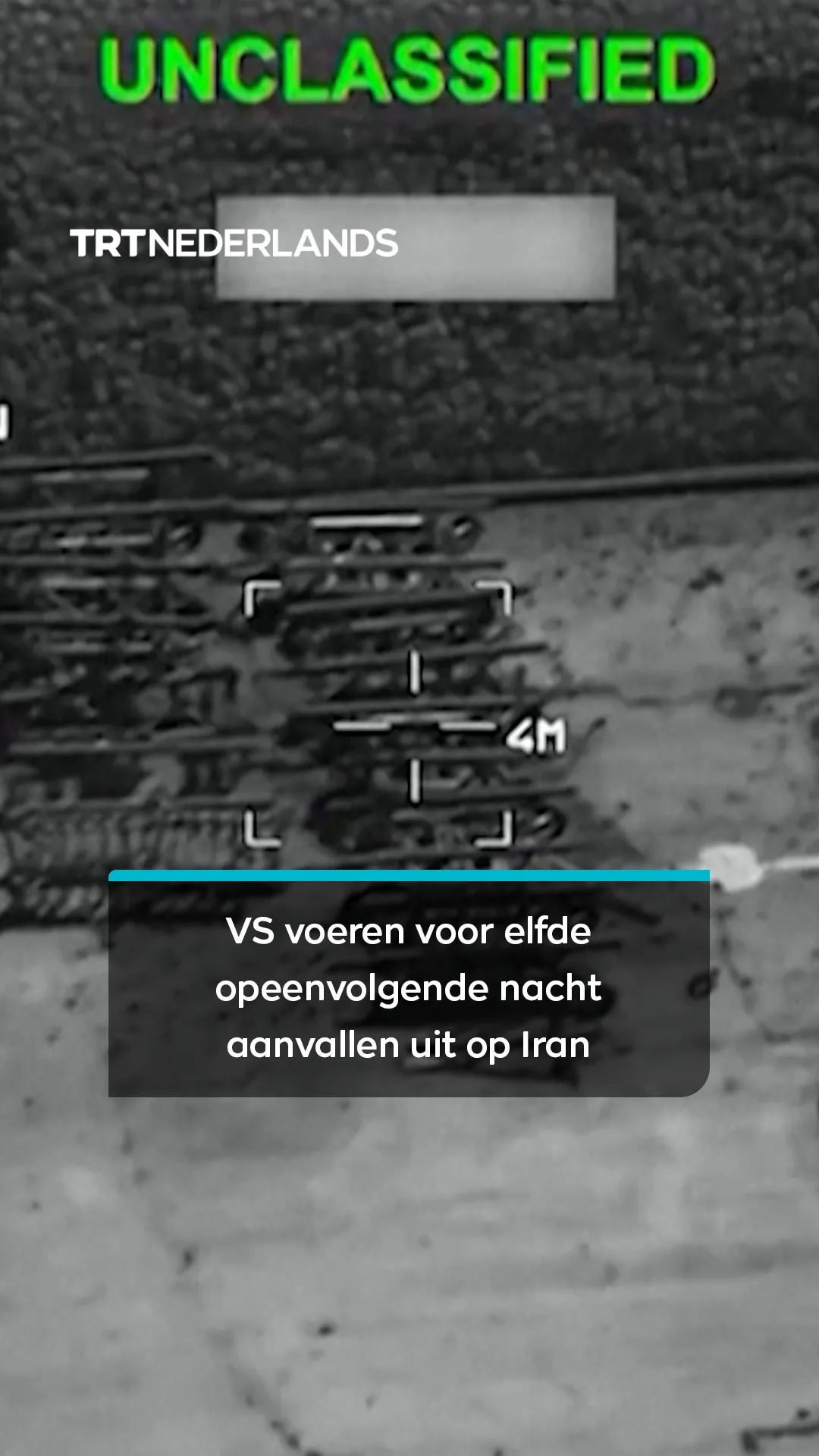 VS voeren voor elfde opeenvolgende nacht aanvallen uit op Iran