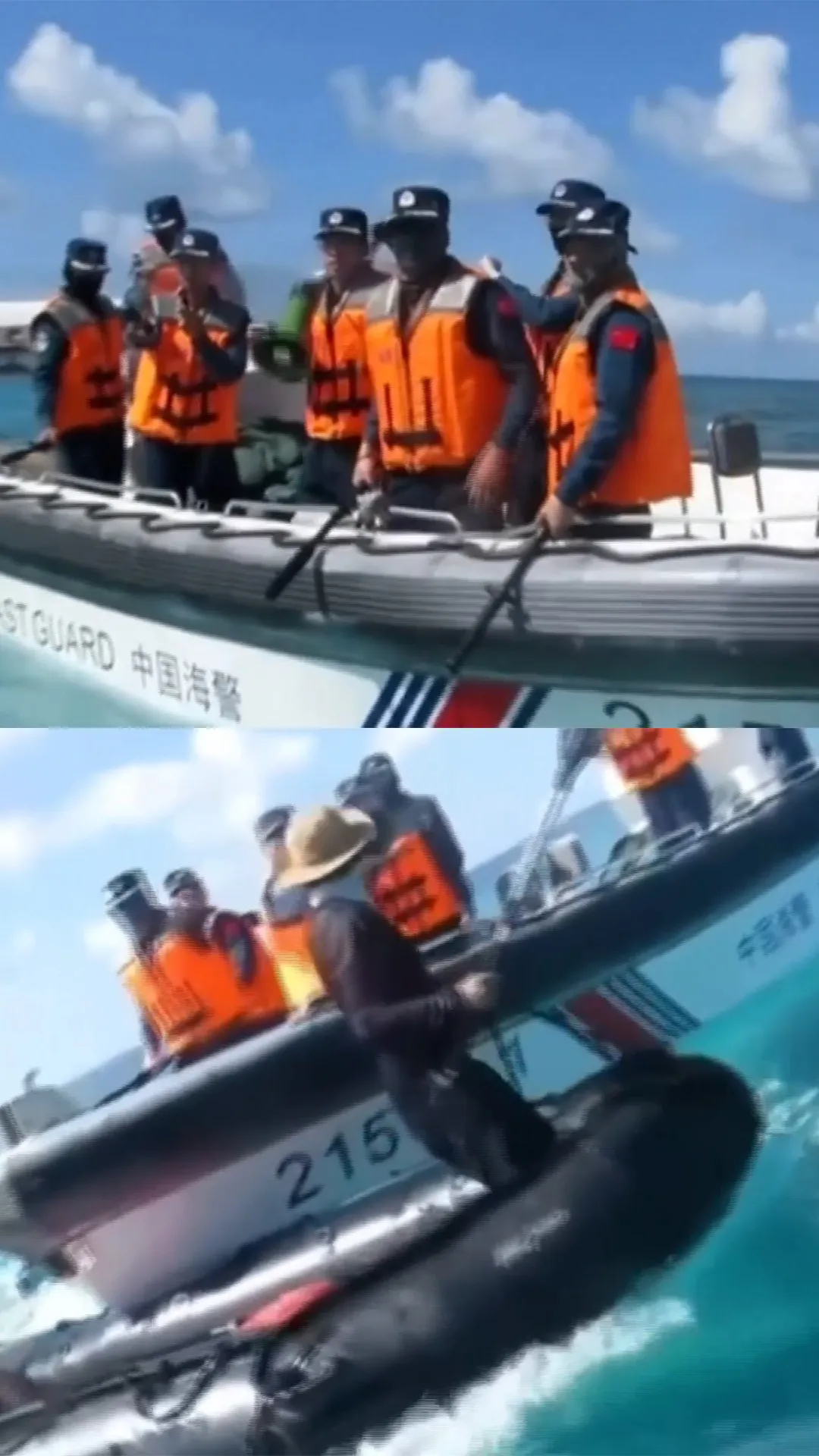 Pelaut Filipina diduga terluka dalam insiden dengan kapal penjaga pantai China