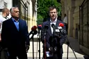 Силовики пришли в штаб партии Орбана