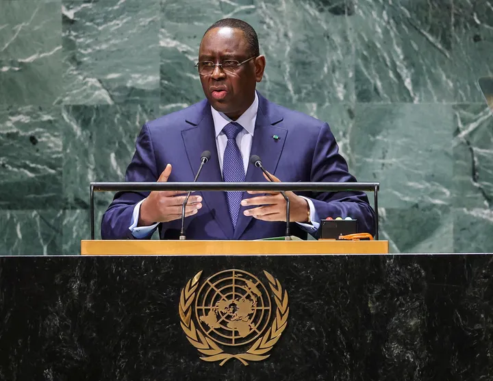 Senegal ex-leader Sall and rivals set for TV debate in race to lead UN