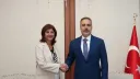 Средба на Фидан со претставничката на Гутереш за Кипар