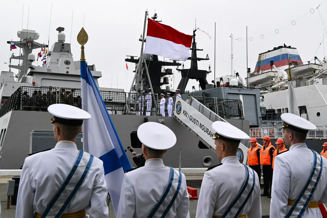 KRI TNI AL Tiba di Vladivostok, Indonesia–Rusia gelar latihan maritim Orruda 2026