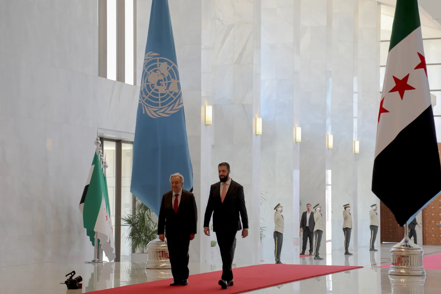 Guterres u Damasku: Ujedinjene nacije stoje uz Siriju u presudnom trenutku