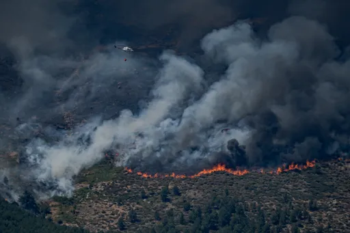 Pedro Sanchez warns of 'complex' hours ahead as Spain, France battle historic wildfires