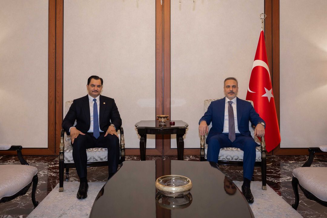 وزير الخارجية التركي هاكان فيدان يلتقي نائب قائد الجيش الوطني الليبي صدام حفتر في أنقرة