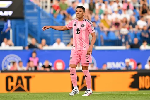 MLS : Casemiro dispute son premier match avec l'Inter Miami malgré l'enquête sur son transfert