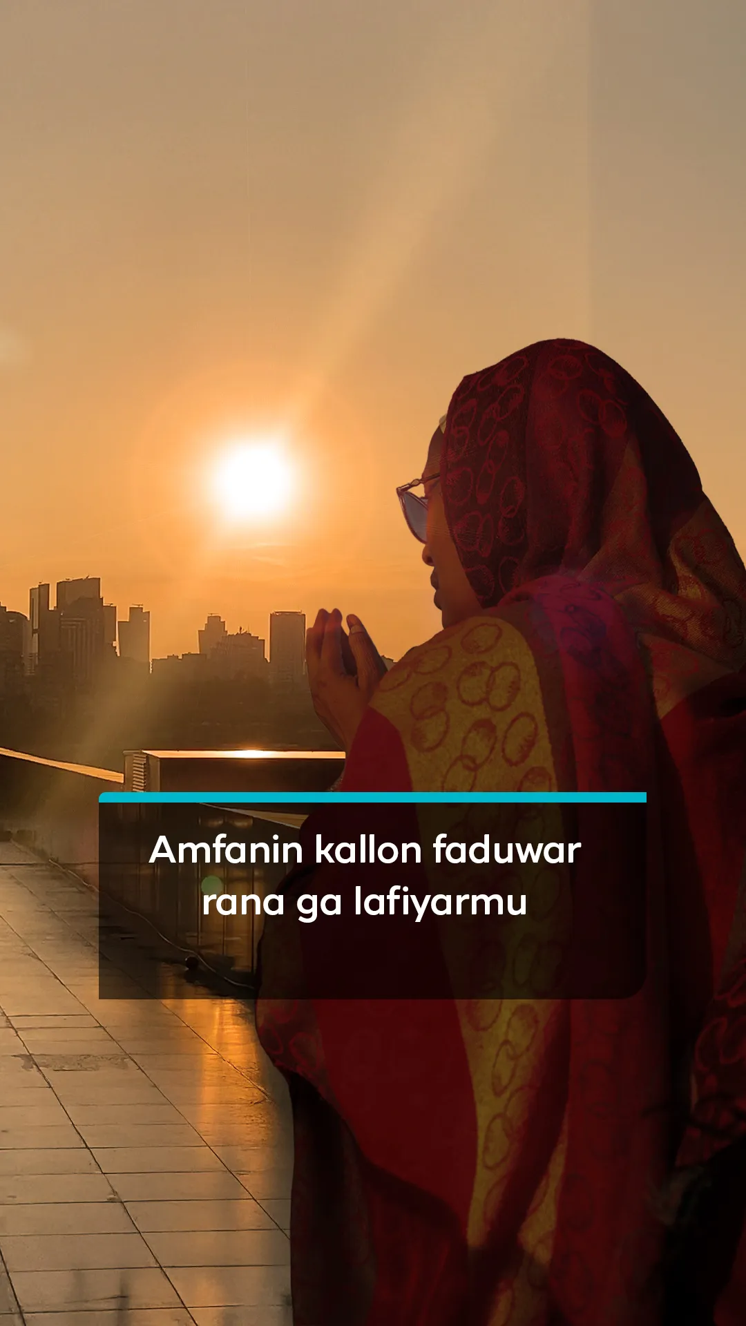 Amfanin kallon faduwar rana ga lafiyarmu