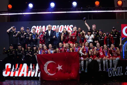 Rais Erdogan awapongeza "Masultani wa Wavu" kufuatia ushindi wa Ligi ya Mataifa