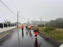 Reshjet e dendura në Kosovë shkaktojnë përmbytje në disa zona