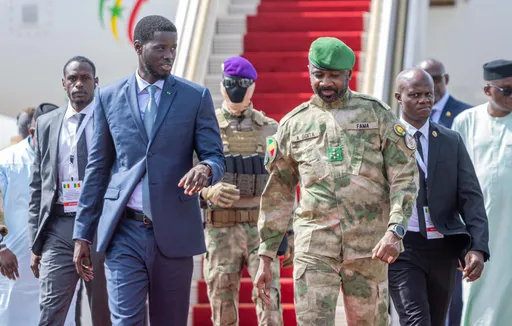 Mali : Bassirou Diomaye Faye à Bamako pour une "visite de travail et de solidarité"
