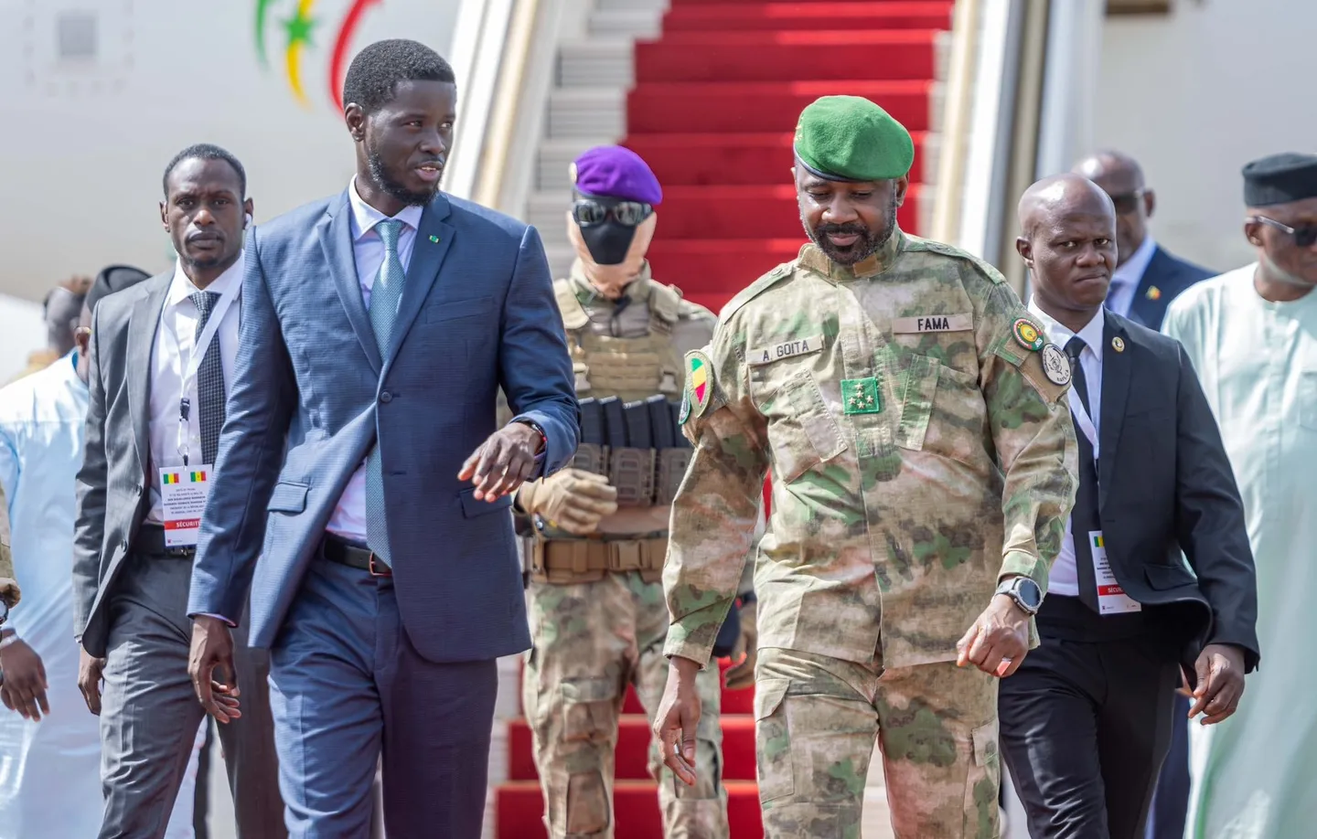 Mali : Bassirou Diomaye Faye à Bamako pour une "visite de travail et de solidarité"