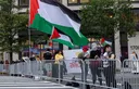 Pro-Palestinian protesters rally outside White House during Netanyahu visit