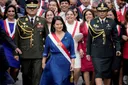 Keiko Fujimori takes office as Peru's first elected female president