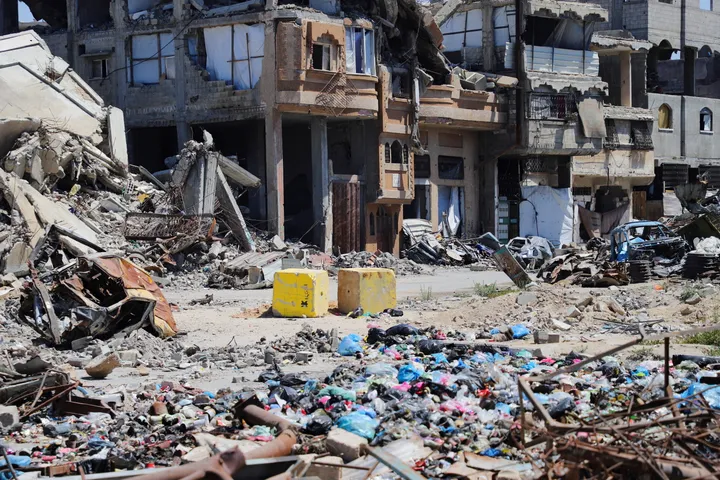 Israel's expanding 'yellow line' forces new wave of displacement across Gaza