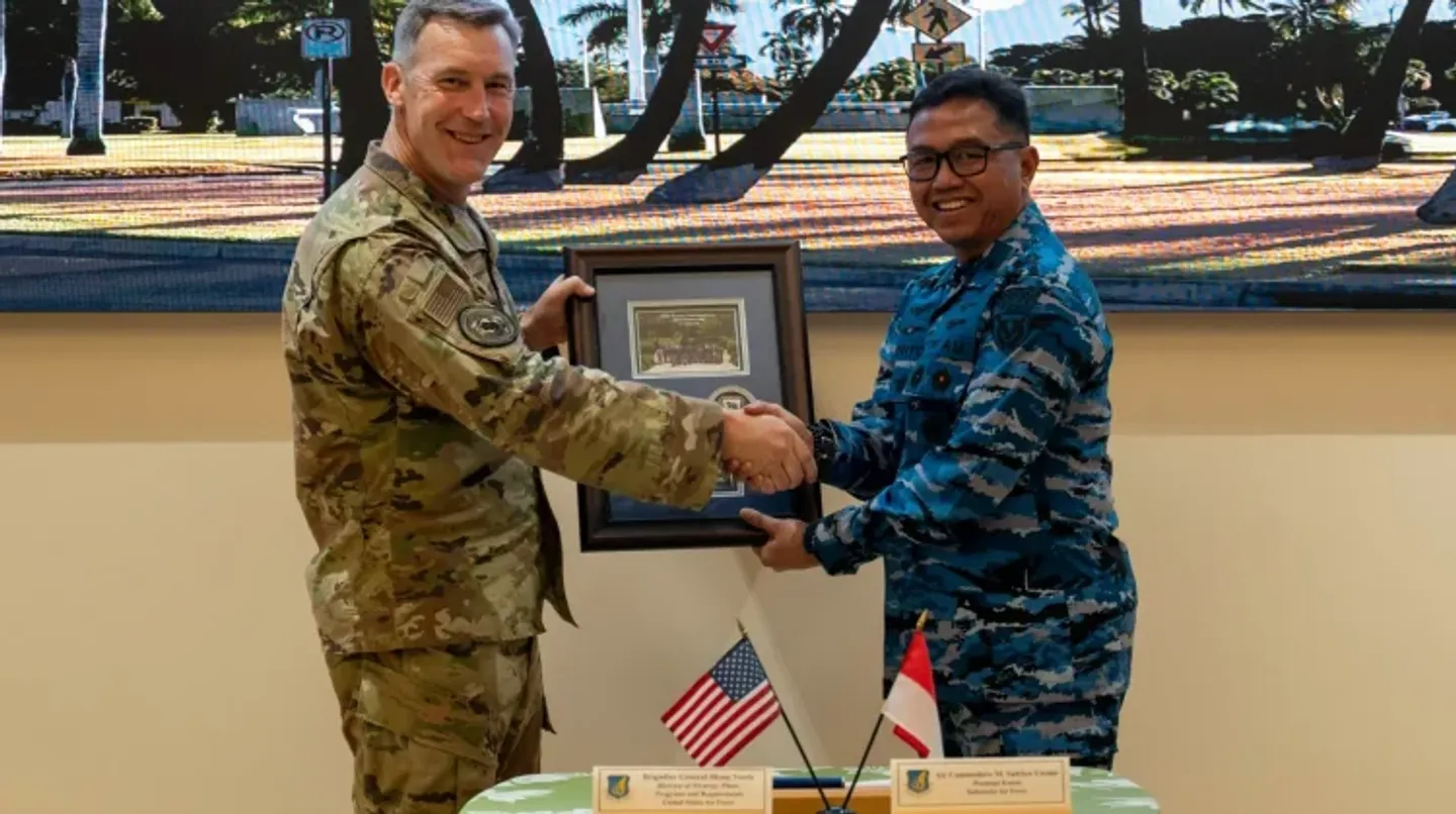 Perkuat pertahanan udara Indo-Pasifik, TNI AU dan PACAF gelar A2AT ke-18 di Hawaii