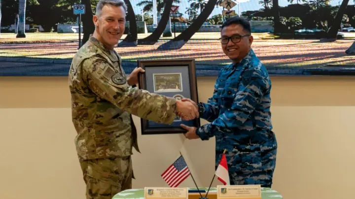 Perkuat pertahanan udara Indo-Pasifik, TNI AU dan PACAF gelar A2AT ke-18 di Hawaii