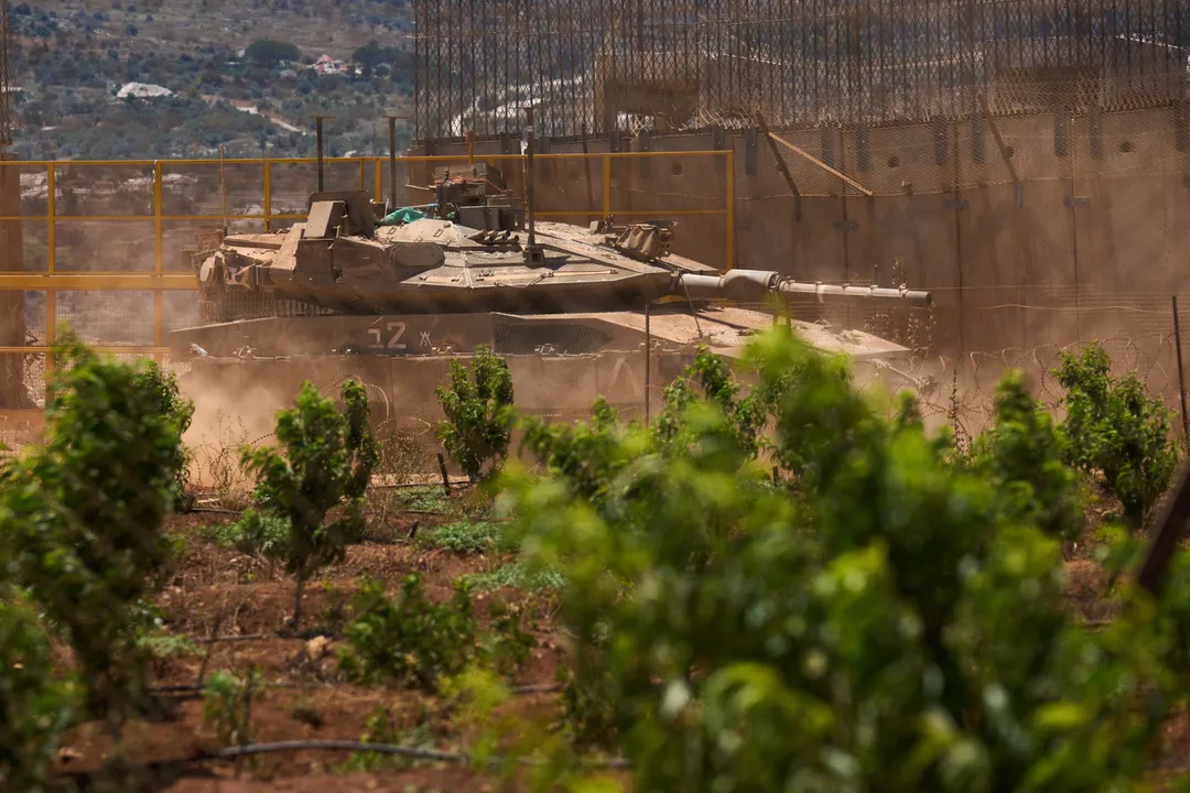 צבא ישראל הודיע ​​כי טיל יירוט נורה בטעות לעבר אש ארטילרית של כוחותיו בגבול לבנון