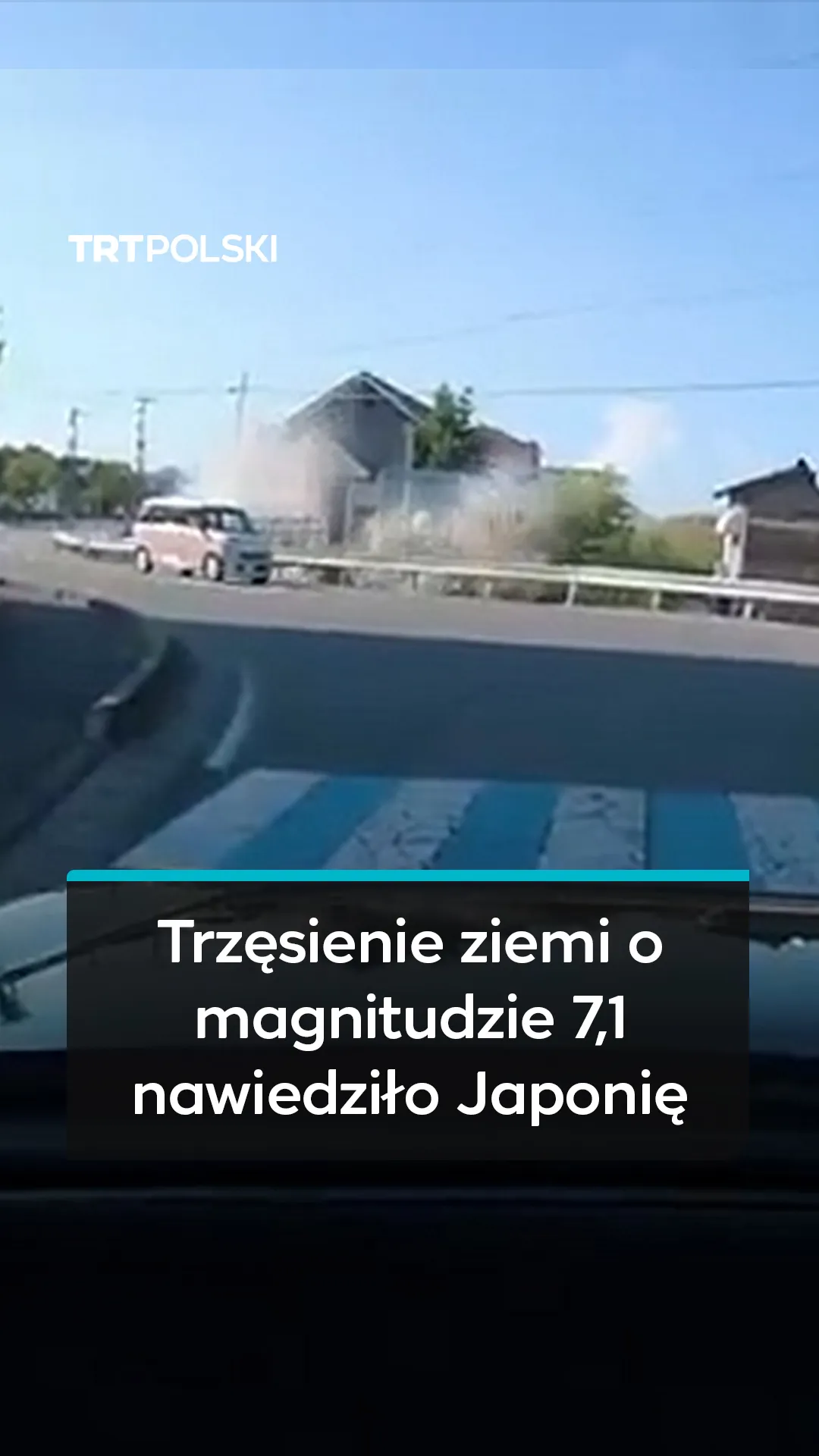 Trzęsienie ziemi o magnitudzie 7,1 nawiedziło Japonię